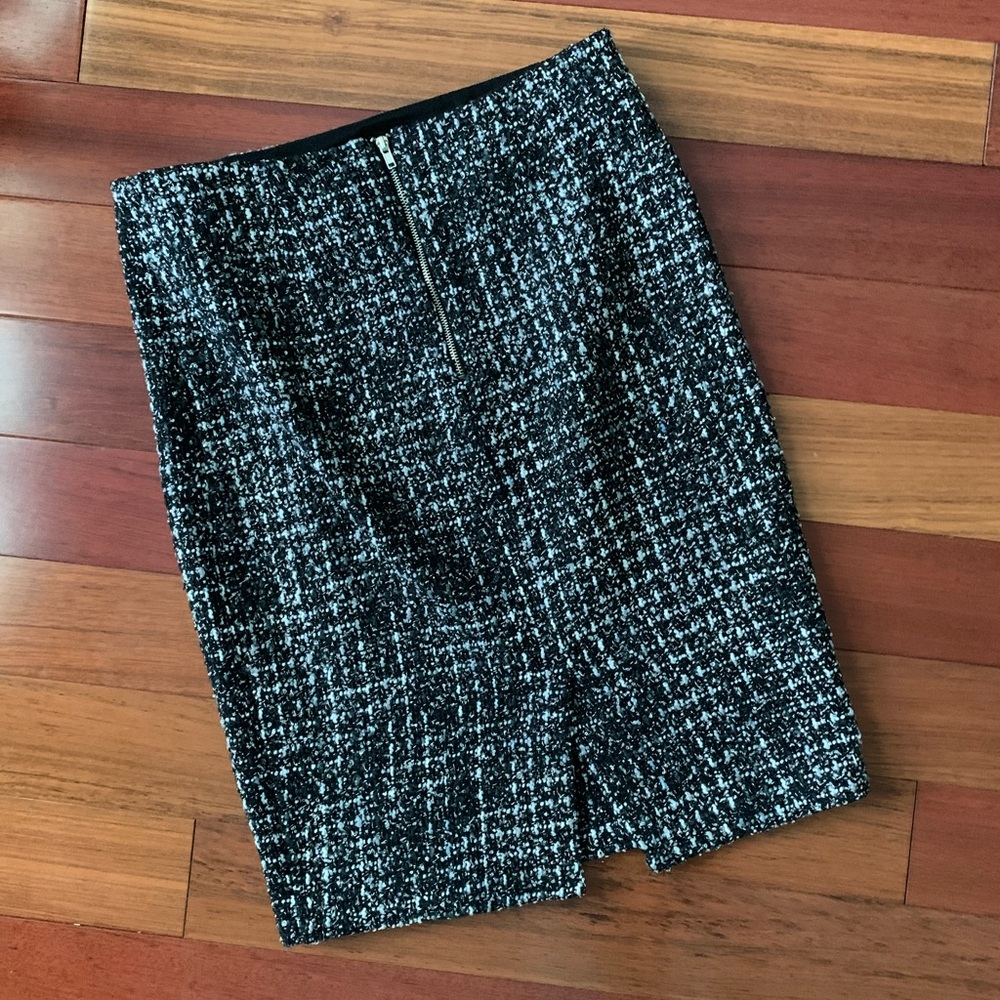 Tweed Style Pencil Skirt